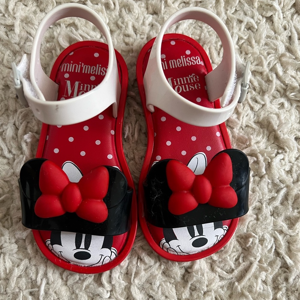 Mini Melissa Minnie Mouse sandals